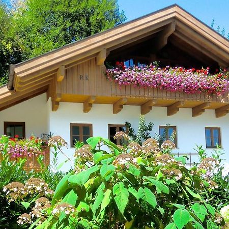 Villa Auszeit Im Chiemgau Rottau Esterno foto