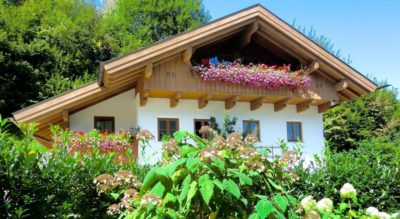 Villa Auszeit Im Chiemgau Rottau Esterno foto